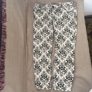 Free People cropped pants sz 31